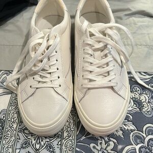 Madewell Women’s  Sidewalk Low-Top Sneakers White Size 7.5M